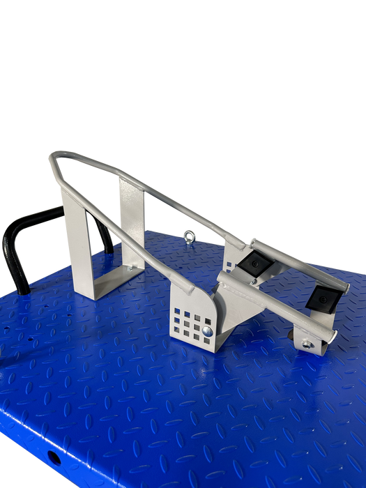 iDEAL M-2200IEH-XR Electric Hydraulic Motorcycle Lift Bench 2,200 lb Retractable Ramp