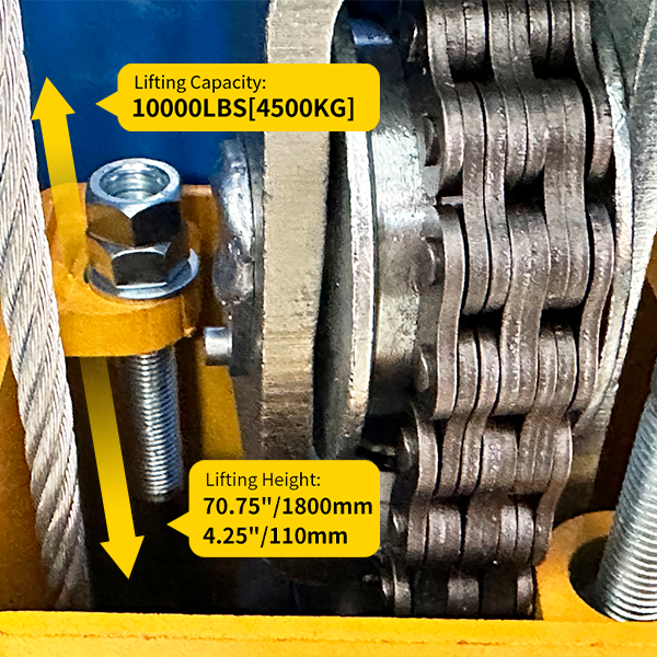 ME-H1000 Two Post Vehicle Lift 