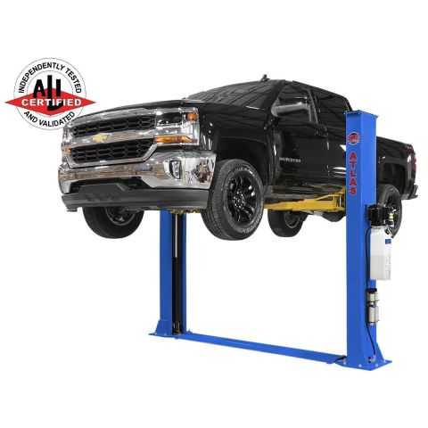 Atlas PVL9BP-FPD 2 Post Lift 9000 lb Baseplate Low Ceiling