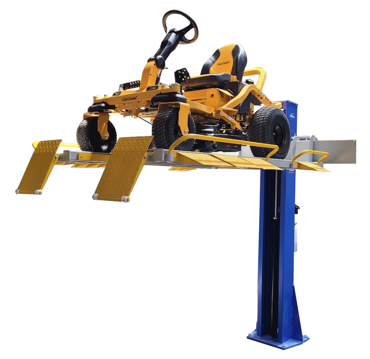 iDEAL SC-2K-UTV-X Single Column UTV Mower Storage Service Lift 2,000 lb