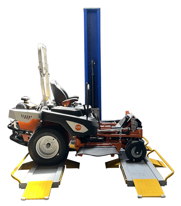 iDEAL SC-2K-UTV-X Single Column UTV Mower Storage Service Lift 2,000 lb