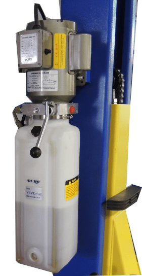 Tuxedo TP9KFX Two Post Floor Plate Lift 9,000 lb Symmetric Arms