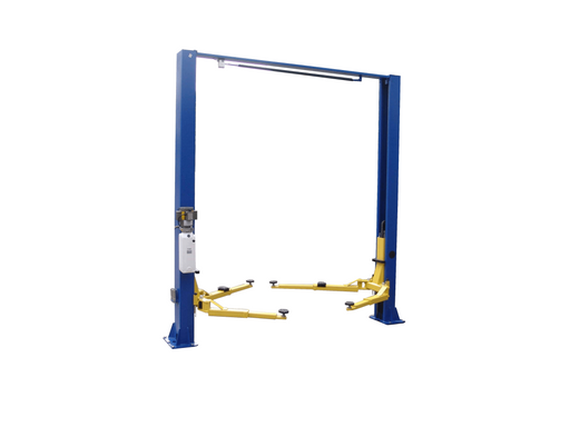 Tuxedo TP9KACX Two Post Clear Floor Lift 9,000 lb Asymmetric Arms