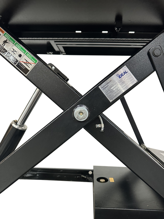 iDEAL U-2200IEH-XR-BLK UTV Lift Bench 2,200 lb Electric/Hydraulic