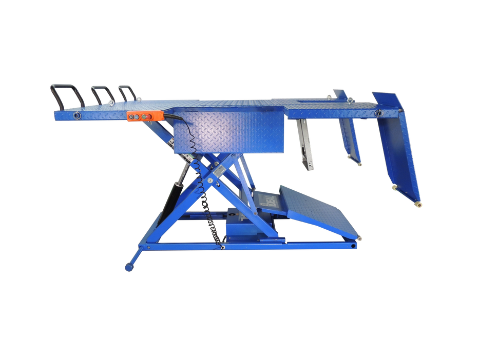 iDEAL U-2200IEH-XR Electric Hydraulic UTV Lift Bench 2,200 lb Retractable Ramp