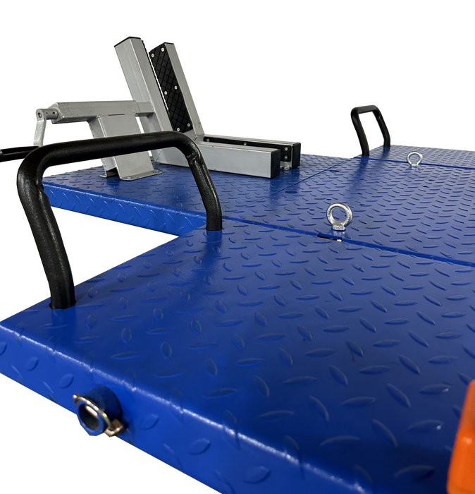 iDEAL U-2200IEH-XR Electric Hydraulic UTV Lift Bench 2,200 lb Retractable Ramp