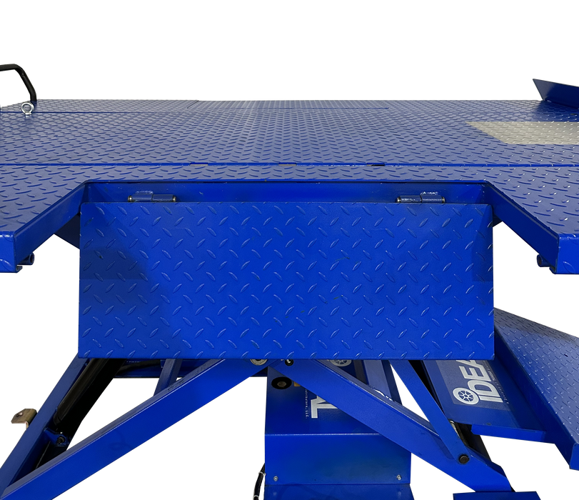 iDEAL U-2200IEH-XR Electric Hydraulic UTV Lift Bench 2,200 lb Retractable Ramp