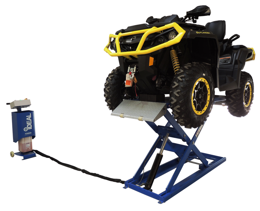 iDEAL UF-2500EH-X Pro-Series Electric Hydraulic UTV Frame Lift 2,500 lb Frame Engaging