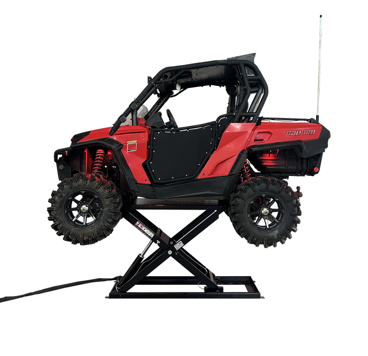 iDEAL UF-2500EH-X-BLK UTV Frame Lift 2,500 lb Electric/Hydraulic