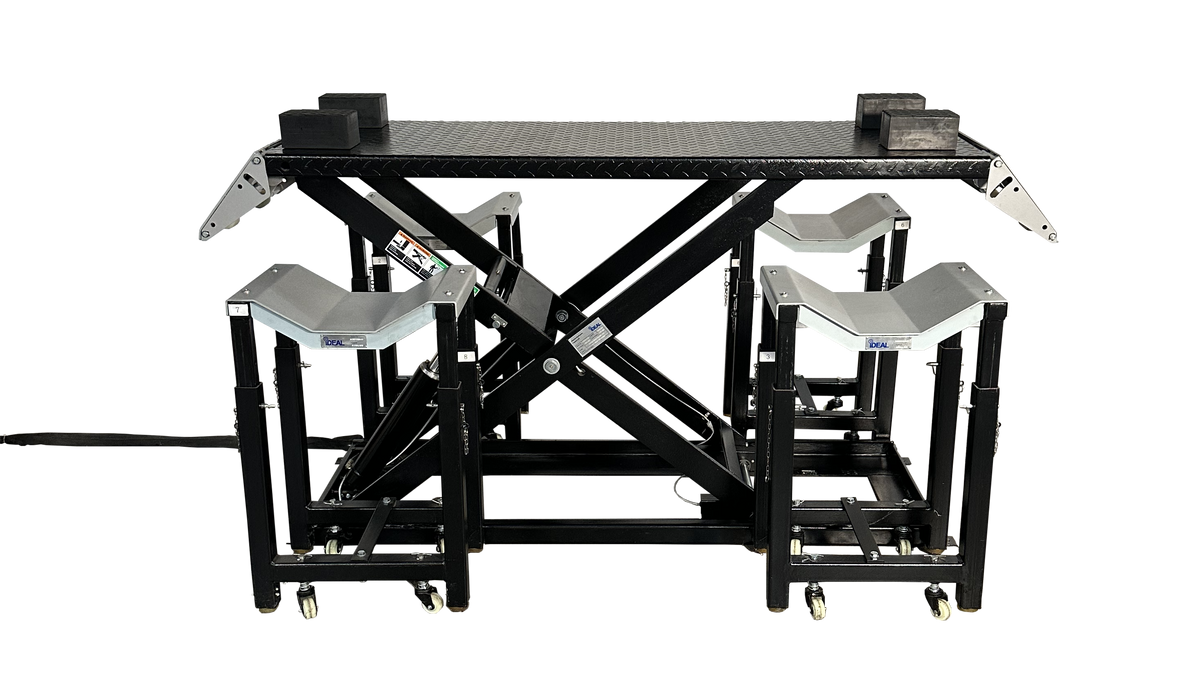iDEAL UF-2500EH-X-BLK UTV Frame Lift 2,500 lb Electric/Hydraulic