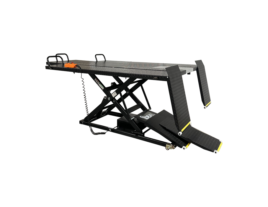 iDEAL U-2200IEH-XR-BLK UTV Lift Bench 2,200 lb Electric/Hydraulic