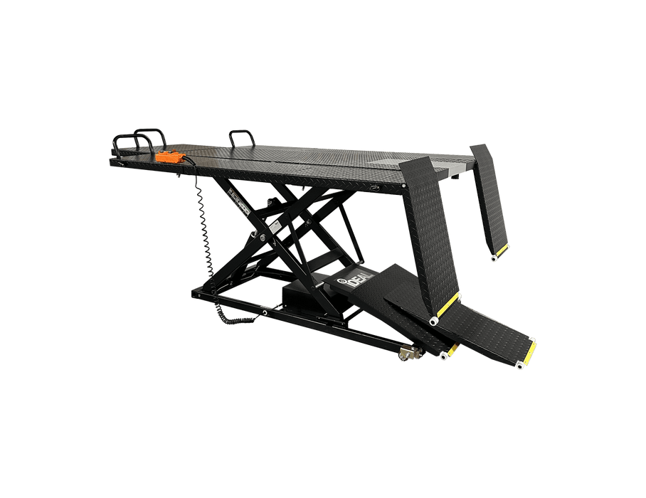 iDEAL U-2200IEH-XR-BLK UTV Lift Bench 2,200 lb Electric/Hydraulic
