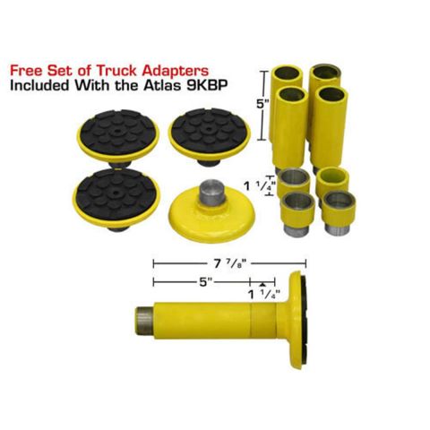 Atlas 9KBPX-FPD 2 Post Lift 9000 lb Baseplate Low Ceiling