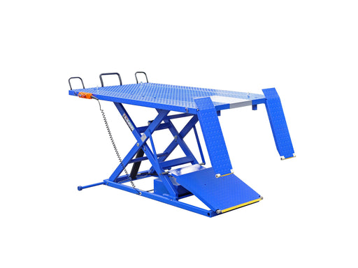 iDEAL A-2200IEH-XR Electric Hydraulic ATV Lift Bench 2,200 lb Retractable Ramp