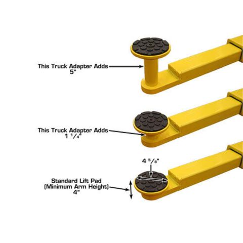 Atlas 9KBPX-FPD 2 Post Lift 9000 lb Baseplate Low Ceiling
